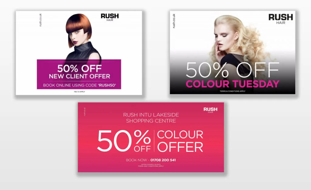 Rush Hair & Beauty — The brief