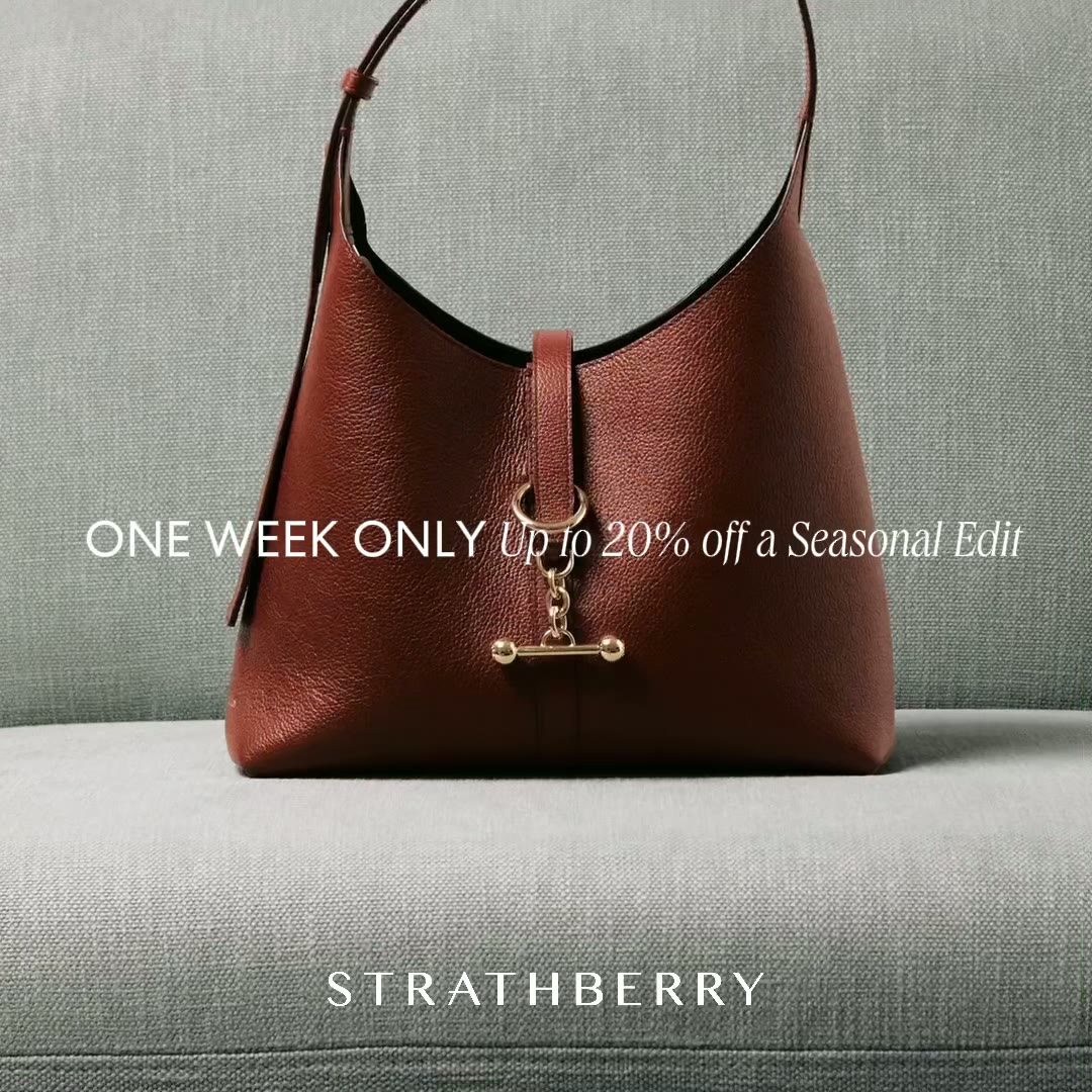 Strathberry — finished paid social ad, 1:1