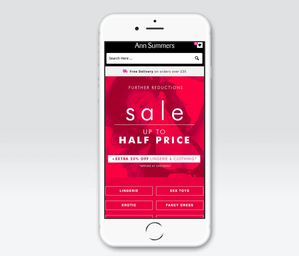 Ann Summers — hero