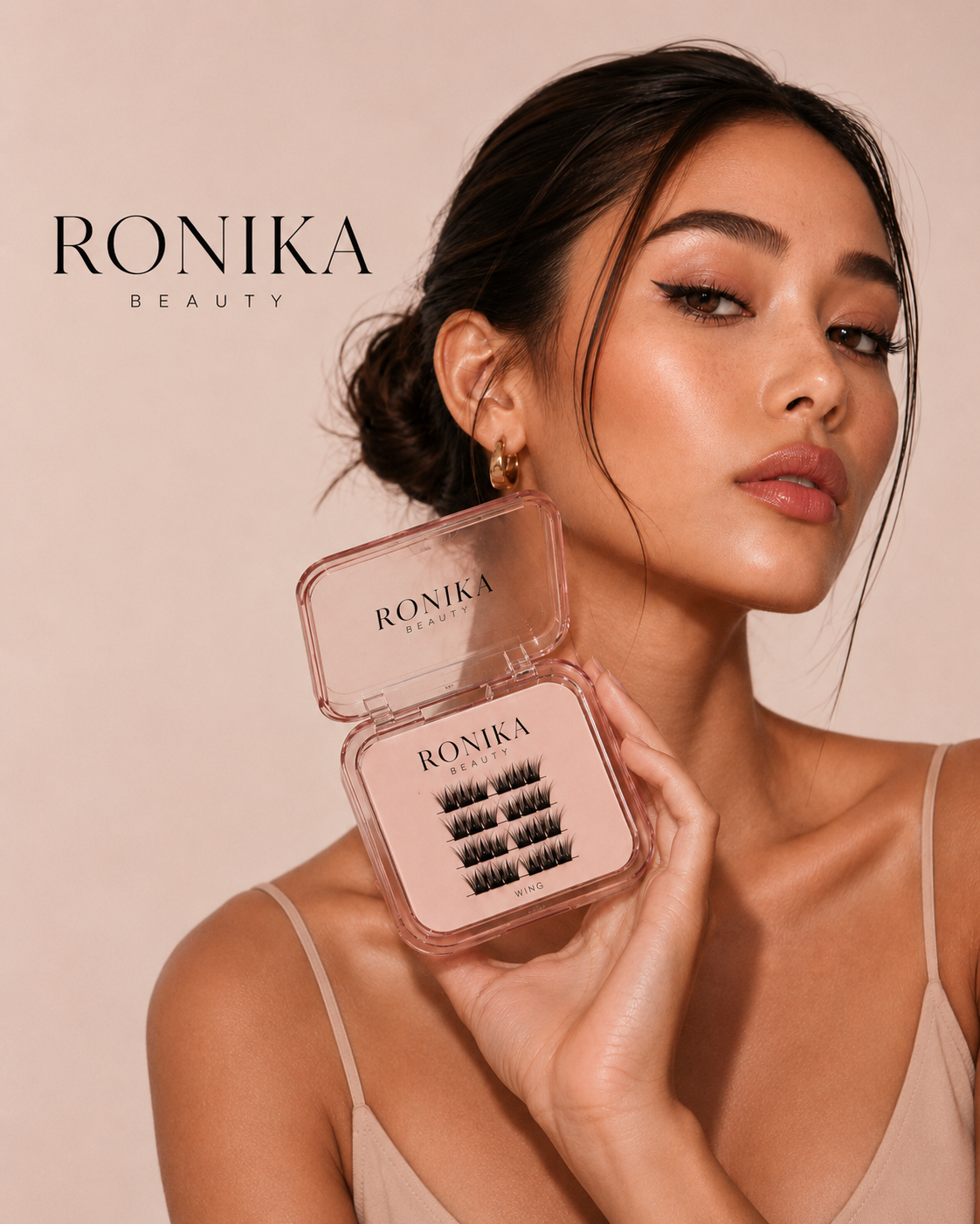 Ronika Beauty Wing lash palette portrait