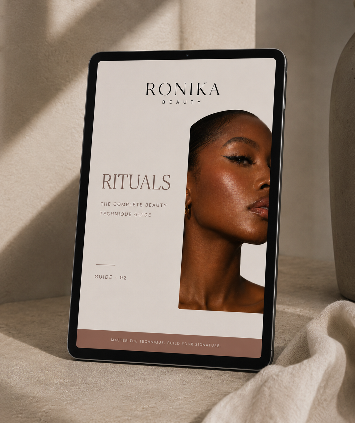 Ronika Beauty — Rituals ebook cover, Guide 02