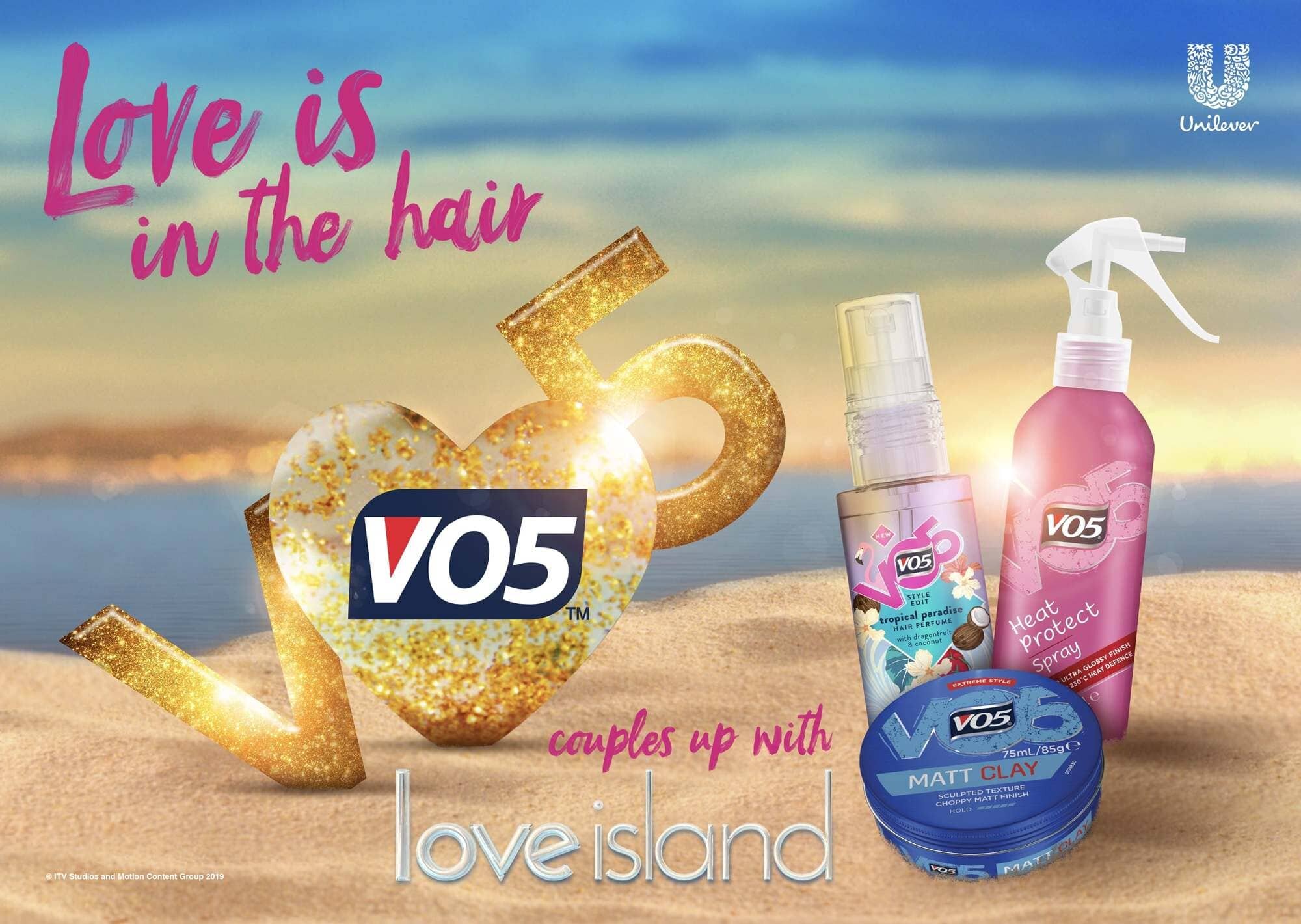 VO5 × Love Island — Built for a broadcast rhythm — VO5 × Love Island