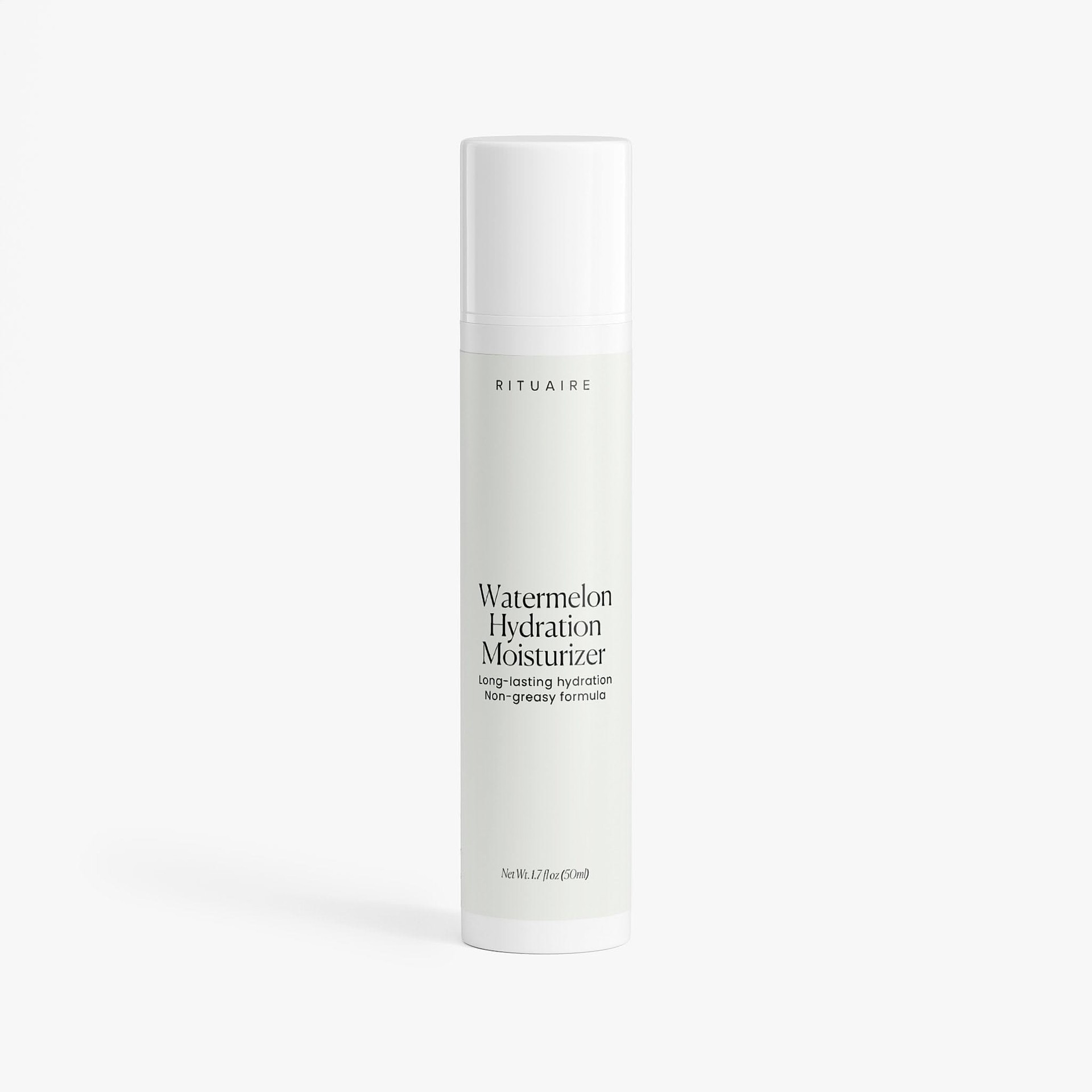 Rituaire watermelon hydration moisturiser, airless pump